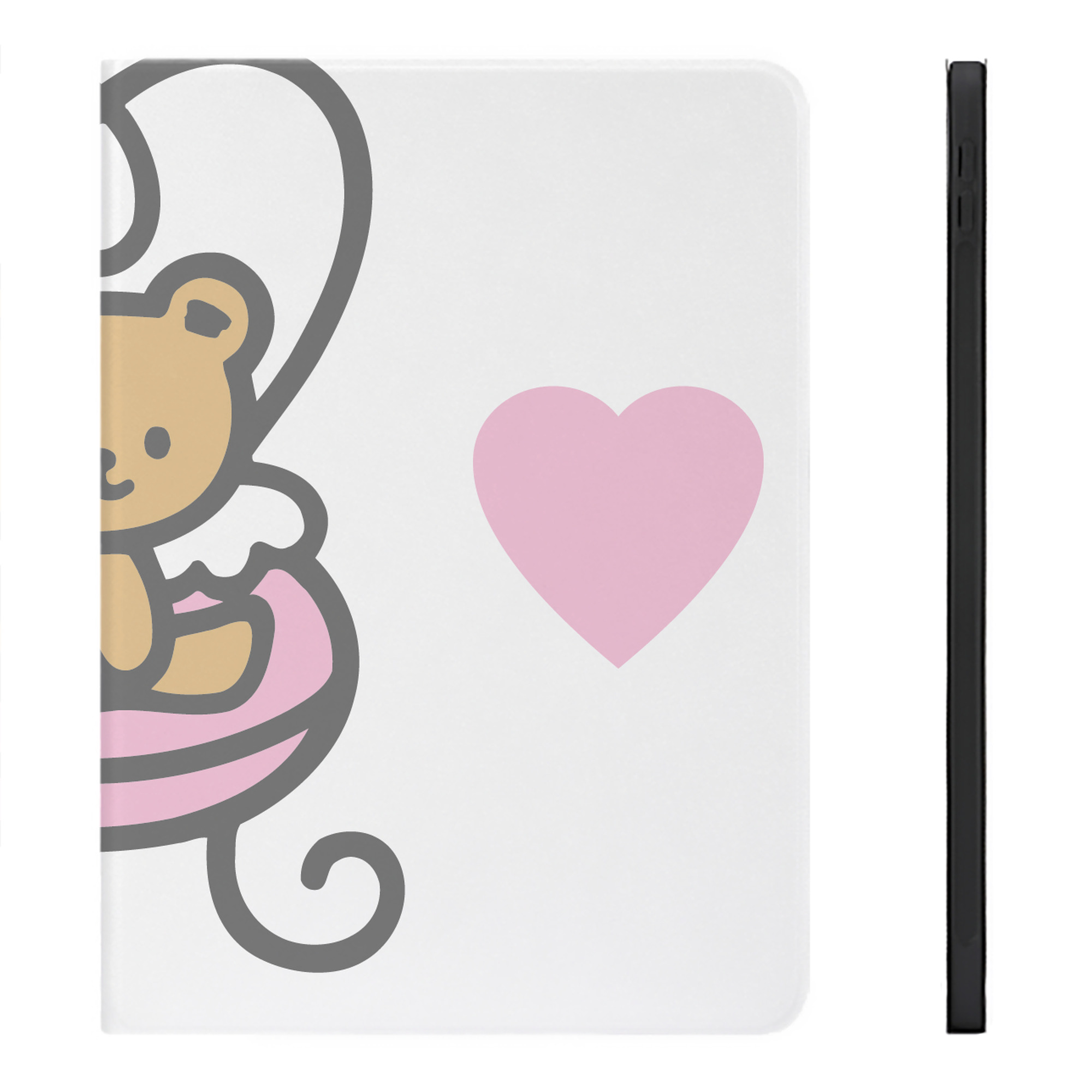 （画像用） Hello Kitty ハローキティ IPadケース ペンホルダー付き ブックスタイルデザイン